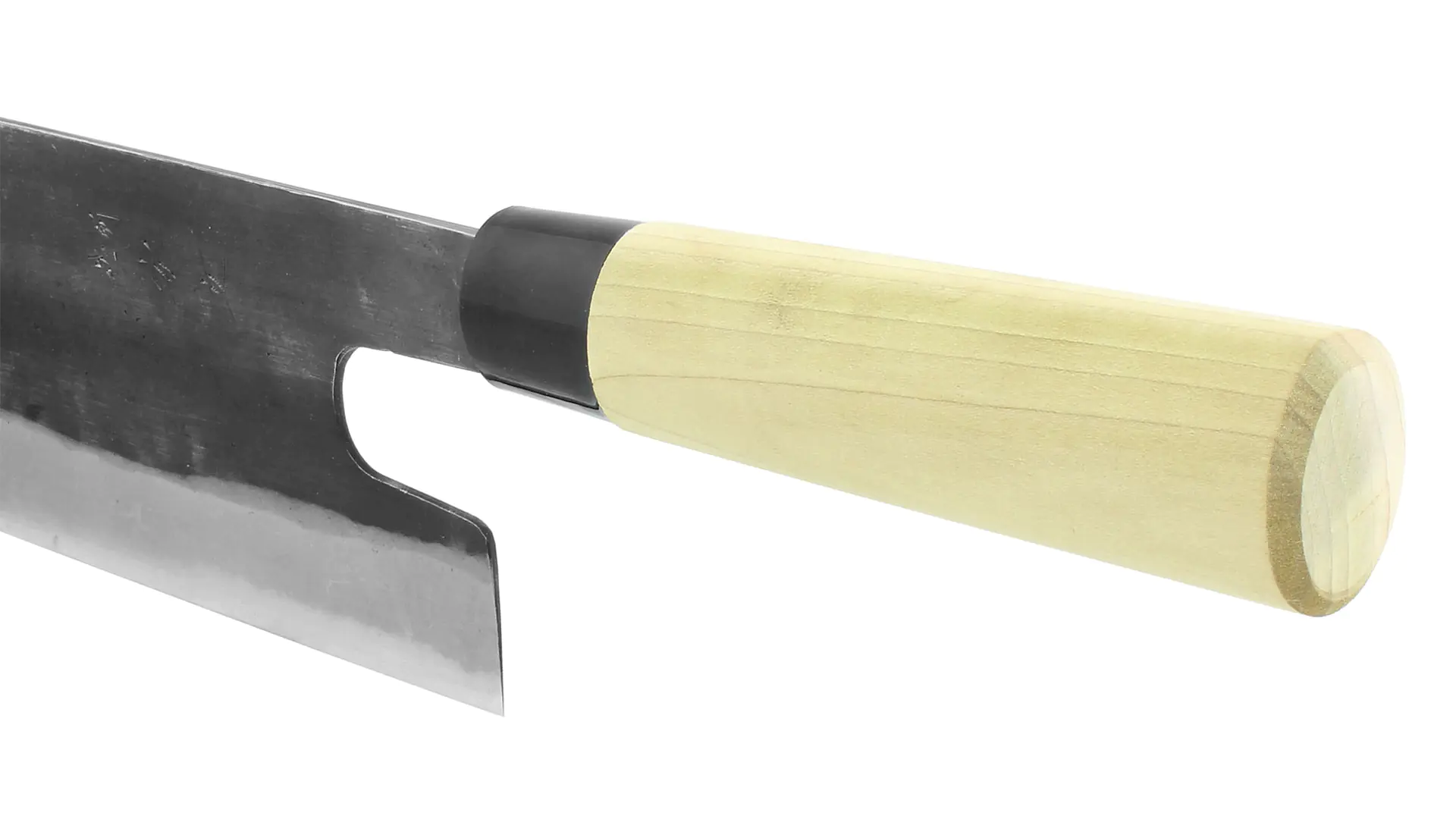 Soba Kiri - Coltello giapponese da pasta giapponese in acciaio bianco lama 240 mm SHIRO KAMO Soba Kiri - Coltello giapponese da pasta giapponese in acciaio bianco lama 240 mm SHIRO KAMO