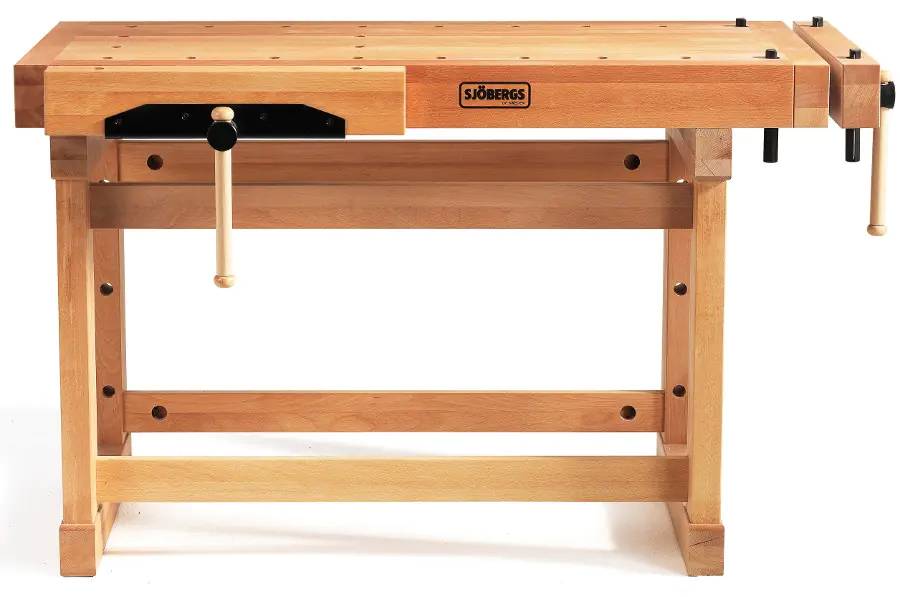 Banco di lavoro Elite 1500 lunghezza totale1520 mm lunghezza piastra 1380 mm SJOEBERGS