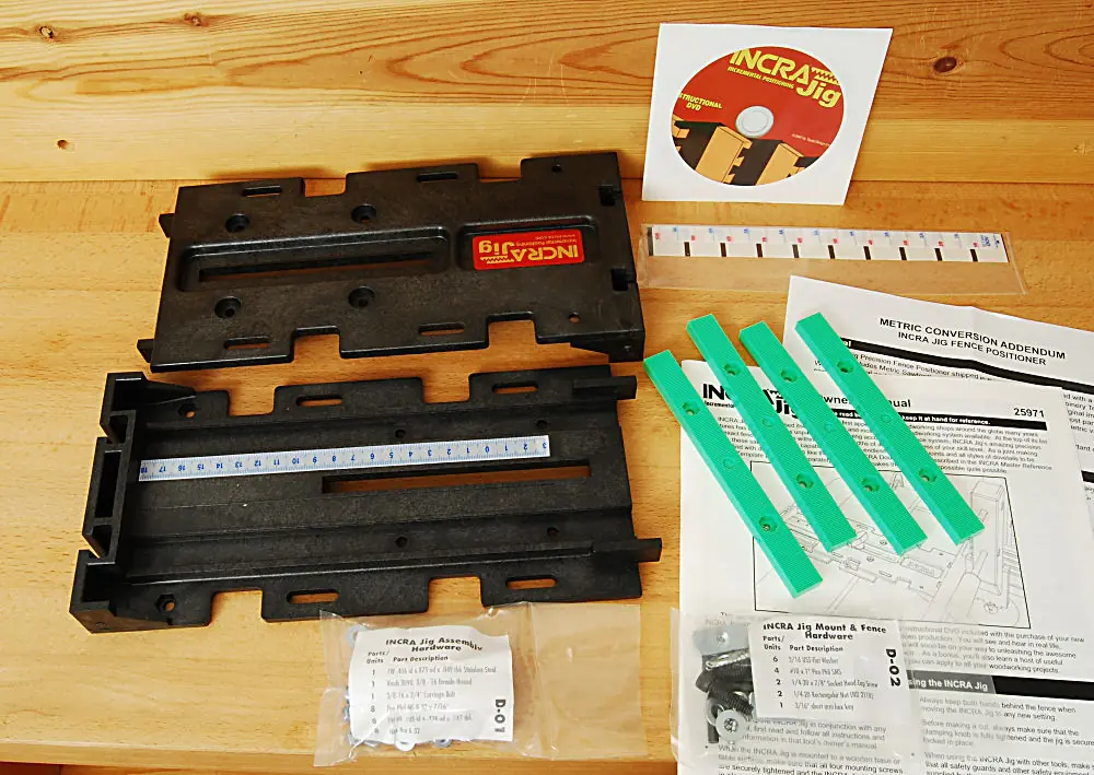 Jig INCRA originale – versione metrica Jig INCRA originale – versione metrica