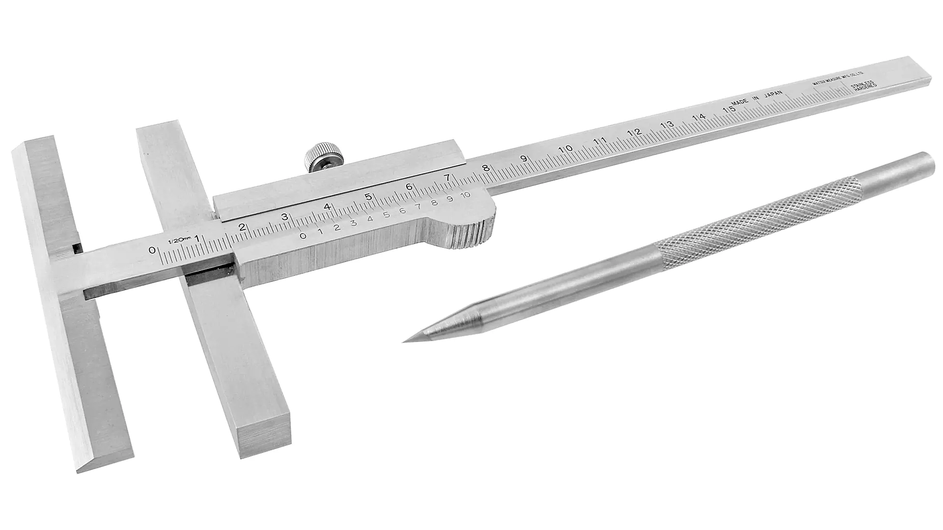 Scriber Gauge Measuring Depth 150mm Reference Bar Length 93mm  Bar Depth 11mm MATSUI Scriber Gauge Measuring Depth 150mm Reference Bar Length 93mm  Bar Depth 11mm MATSUI