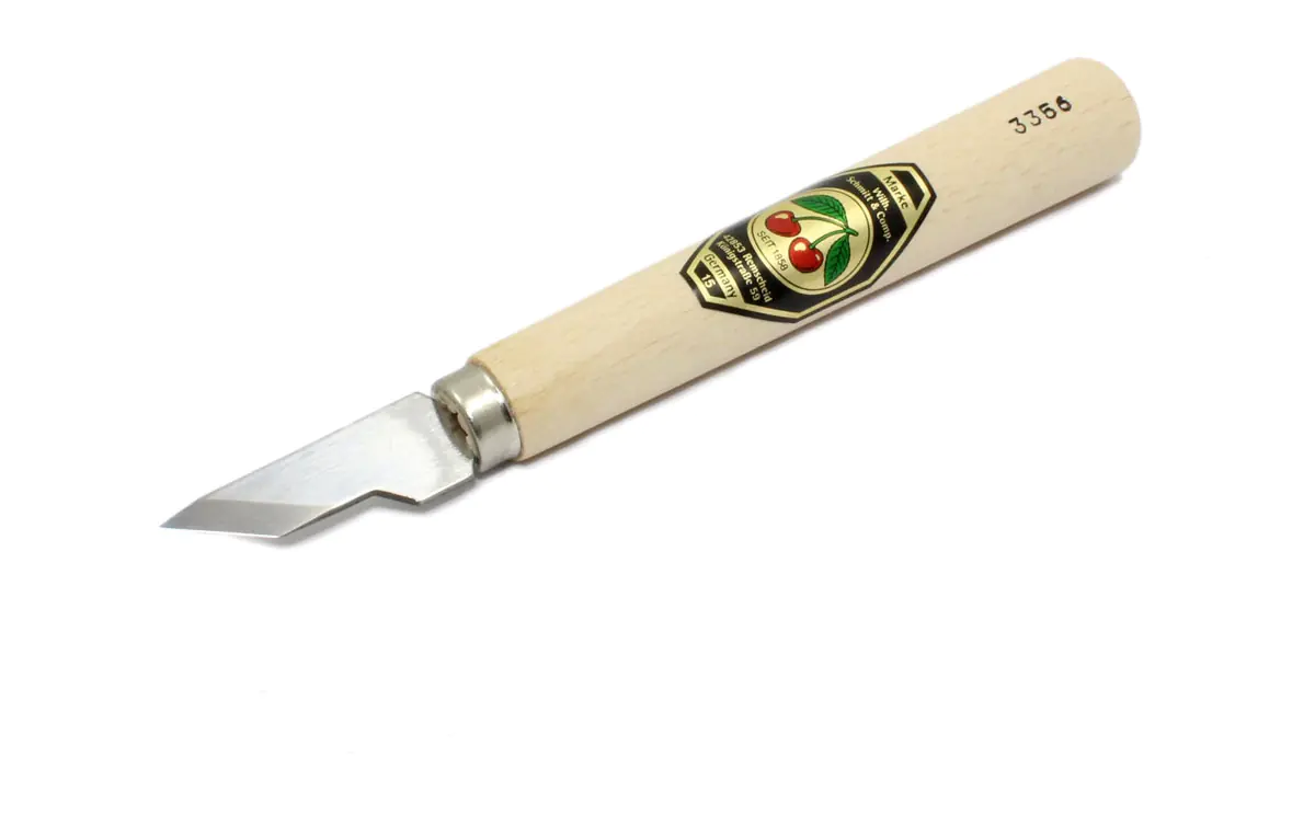 Coltello da intaglio a lama piccola ed inclinata DUE CILIEGE