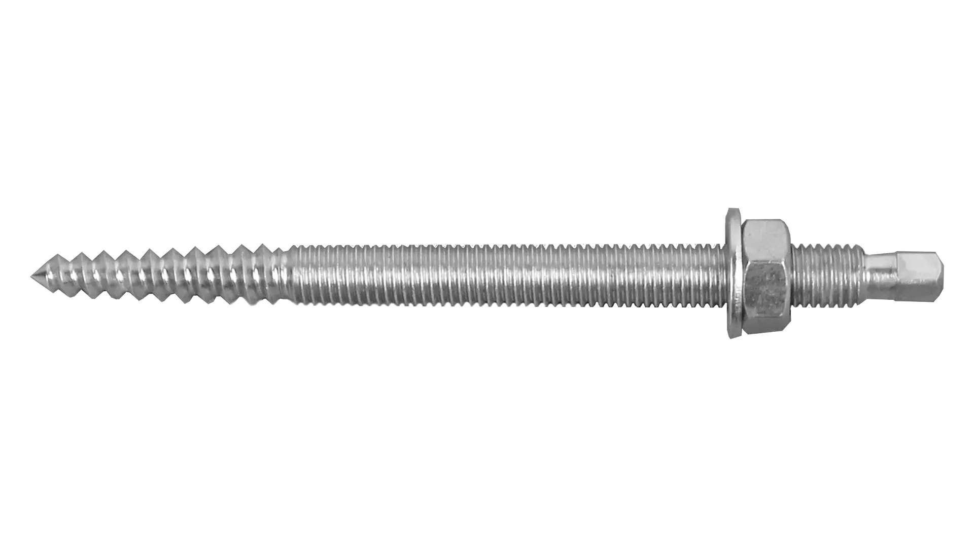 Vite da intagliatore 180 mm con galletto e rondella STUBAI