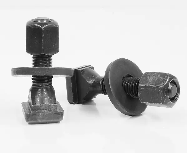 Vite per scanalatura a T con dado esagonale e rondella con filettatura M12 per larghezza scanalatura 14 mm