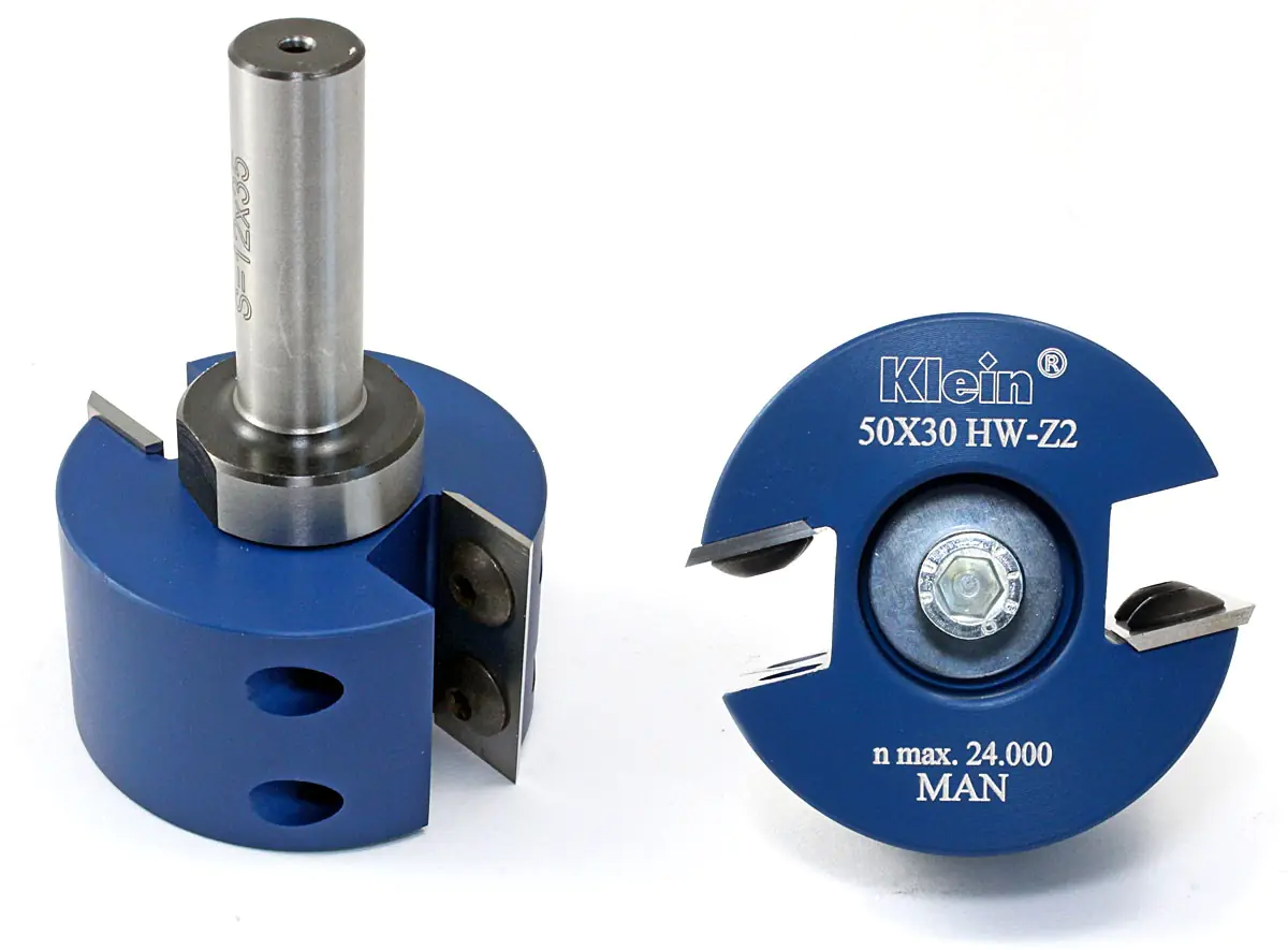 Fresa a coltellini reversibili a taglienti dritti diametro 50 mm profondita 30mm diametro albero 12mm KLEIN Fresa a coltellini reversibili a taglienti dritti diametro 50 mm profondita 30mm diametro albero 12mm KLEIN