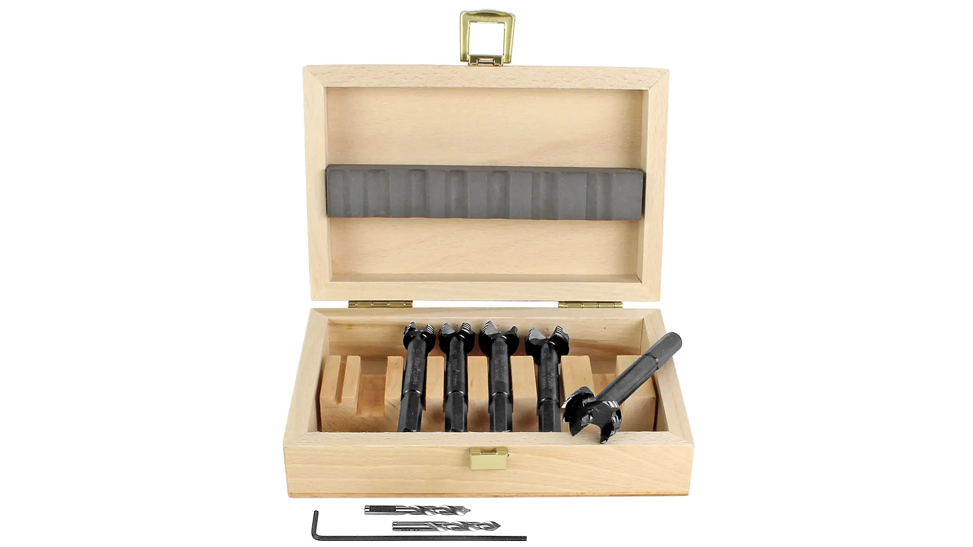 Set di 5 Bormax punta-Forstner per legno con punta centraggio  16-18-20-22-25 mm FAMAG Set di 5 Bormax punta-Forstner per legno con punta centraggio  16-18-20-22-25 mm FAMAG