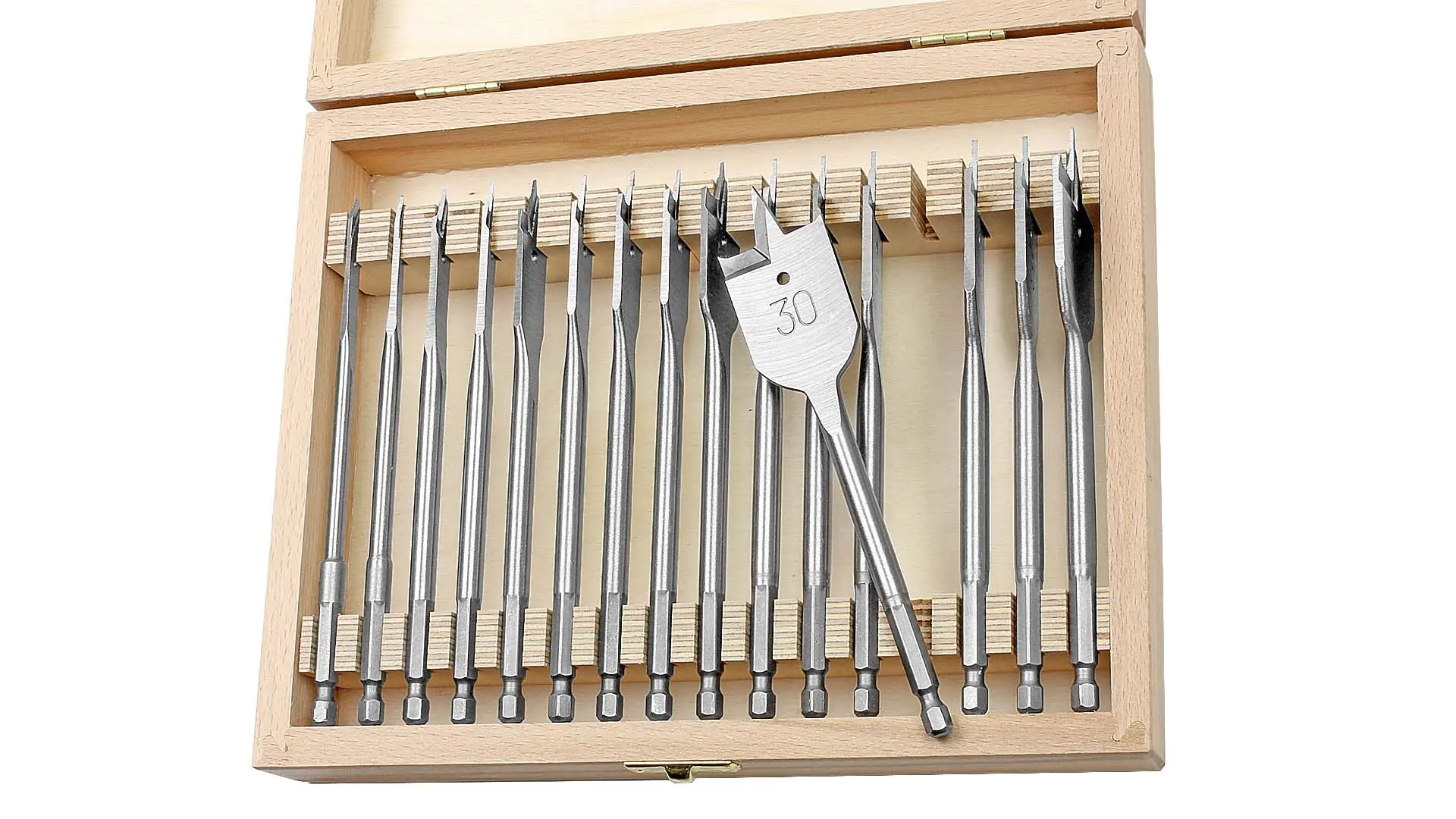 Set di 16 mecchie per legno 6-8-10-12-14-16-18-20-22-24-25-28-30-32-35-38mm