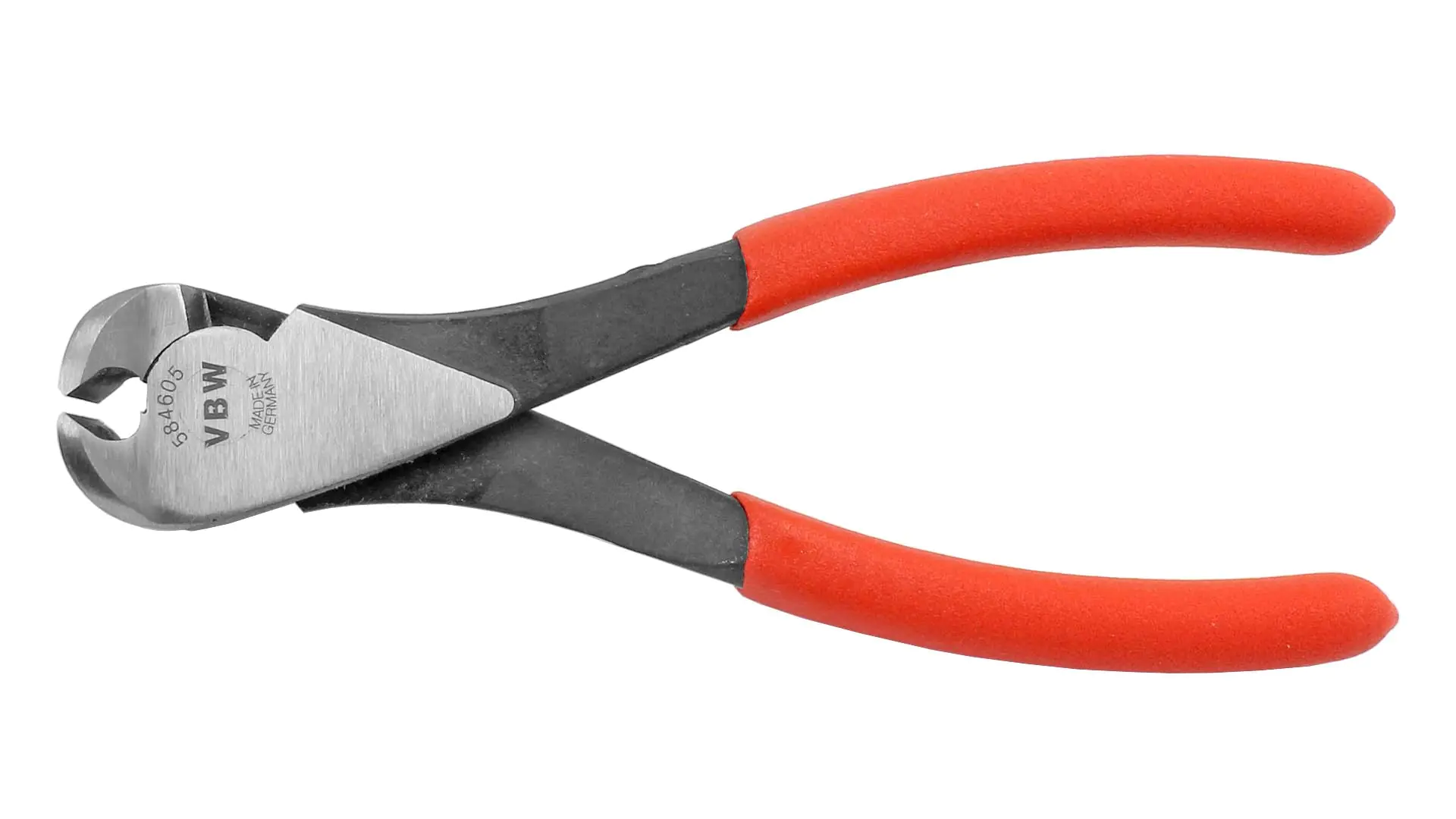 Tronchese a tagliente frontale lucidata manico rivestito di plastica lunghezza totale 160 mm VBW