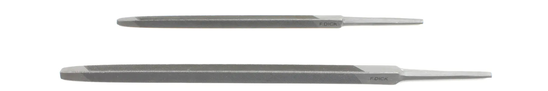 Lima per affilatura seghe sottile 150 mm larghezza 9 mm taglio 2 F. DICK Lima per affilatura seghe sottile 150 mm larghezza 9 mm taglio 2 F. DICK