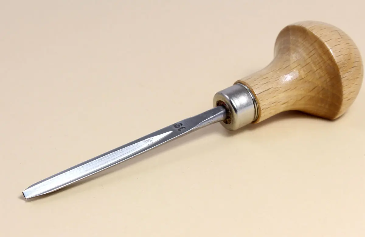 Utensile per intagli di precisione a V dritto filo 39 - 3 mm STUBAI