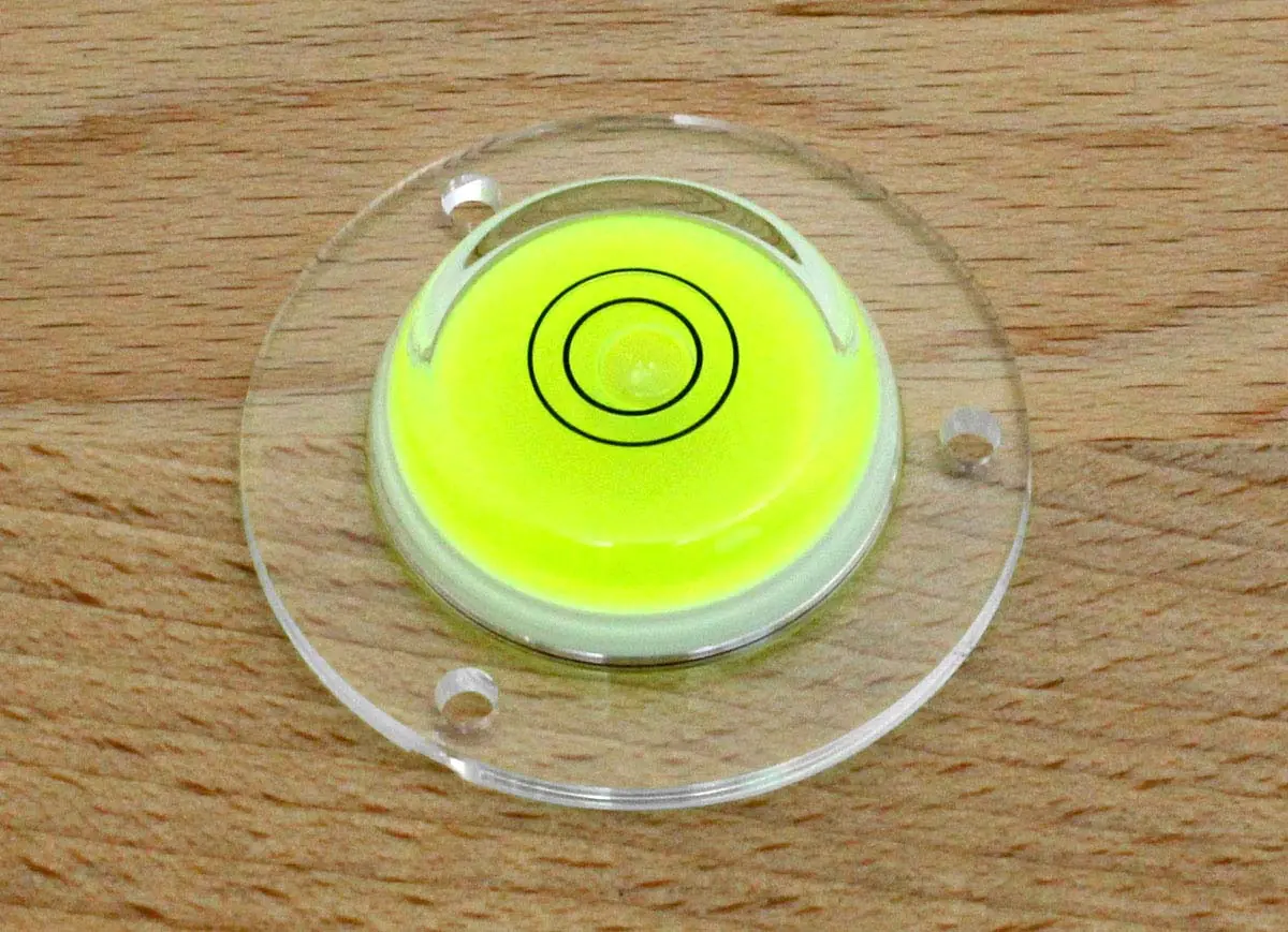 Livella mini con un diametro di 45 mm