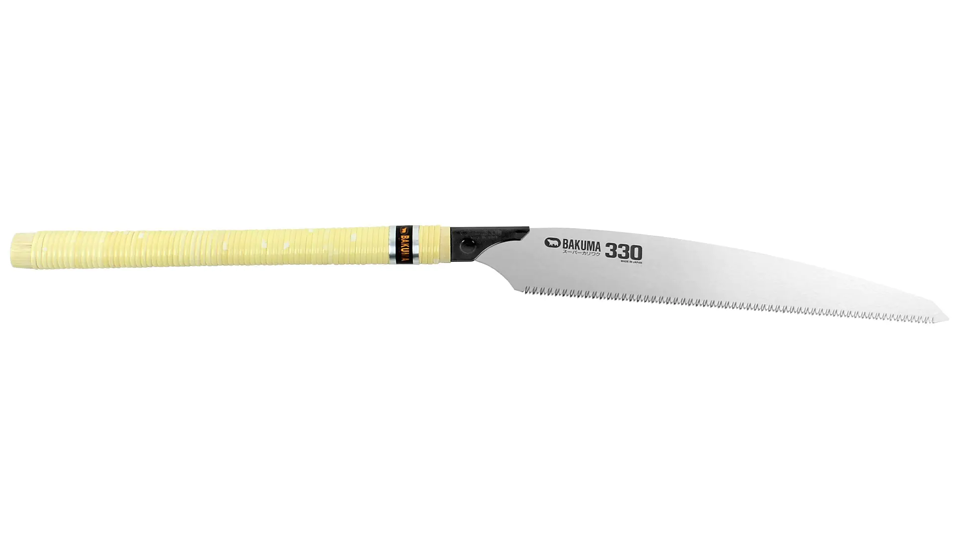 Kariwaku 330 mm sega giapponese da carpentiere senza dorso per tagli traverso vena BAKUMA ECOPROFI