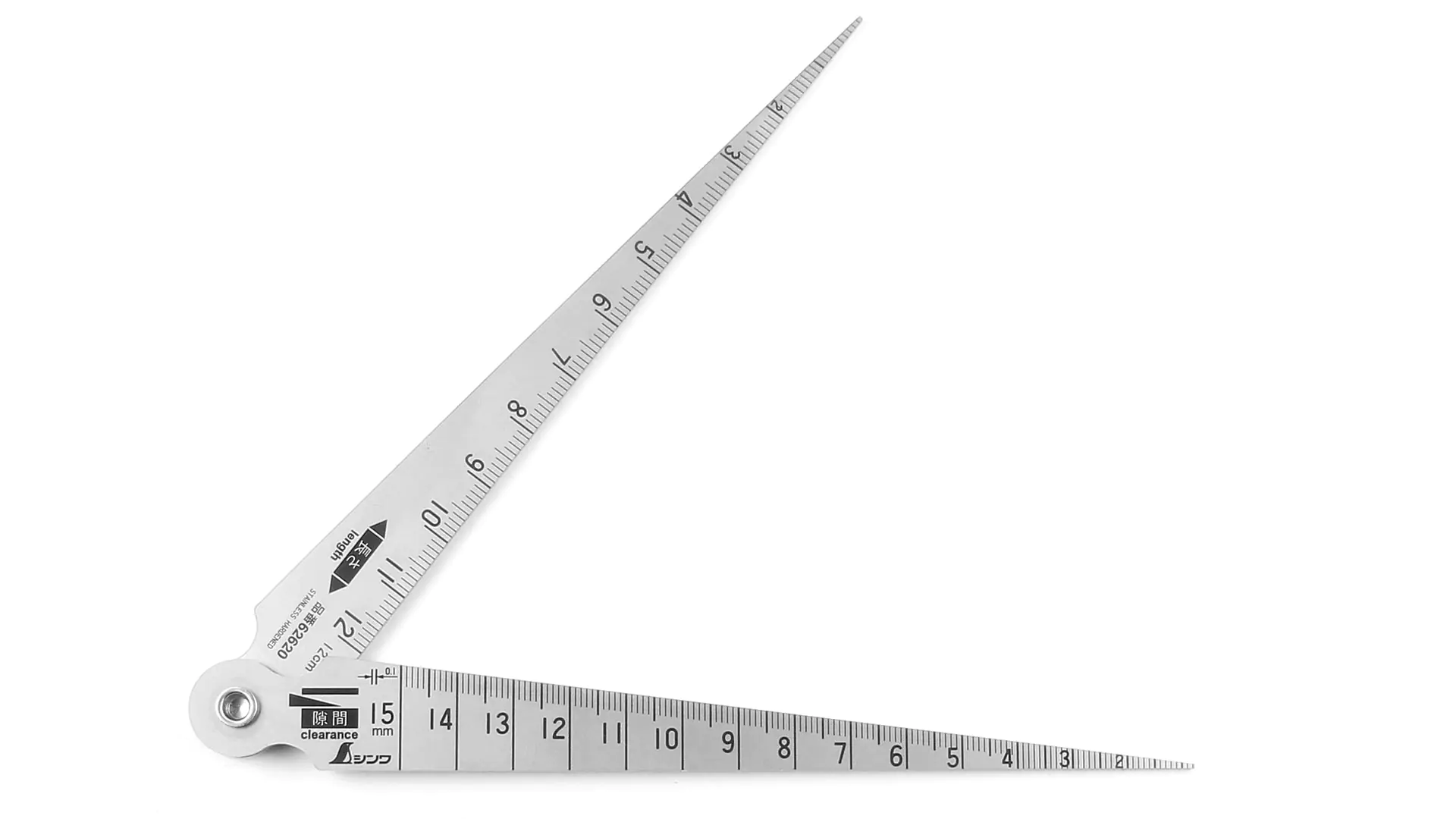 Taper Gage for Clearance Hole Diameter Length  1 - 15 mm SHINWA Taper Gage for Clearance Hole Diameter Length  1 - 15 mm SHINWA