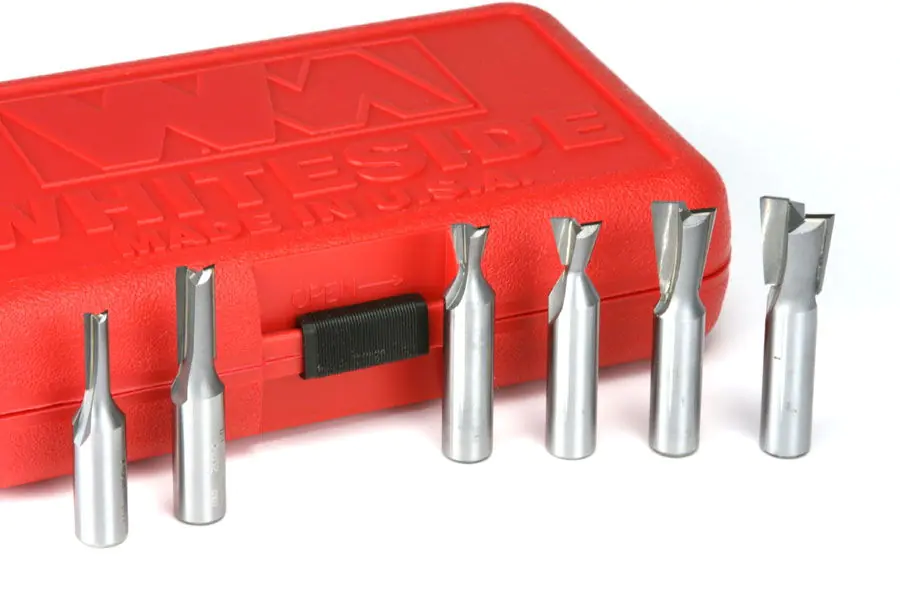 Set da 6 frese metriche INCRA per incastri