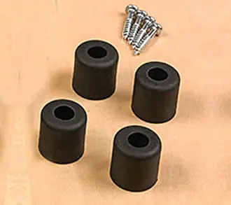 Set of 4 Rubber Feet for VERITAS Work Surface