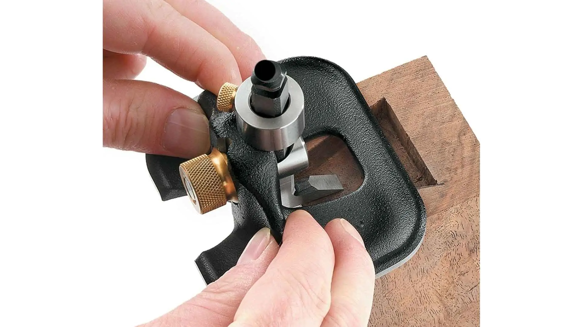 Pialla Router Plane media con lama 1/4 in. = 6.35 mm VERITAS Pialla Router Plane media con lama 1/4 in. = 6.35 mm VERITAS
