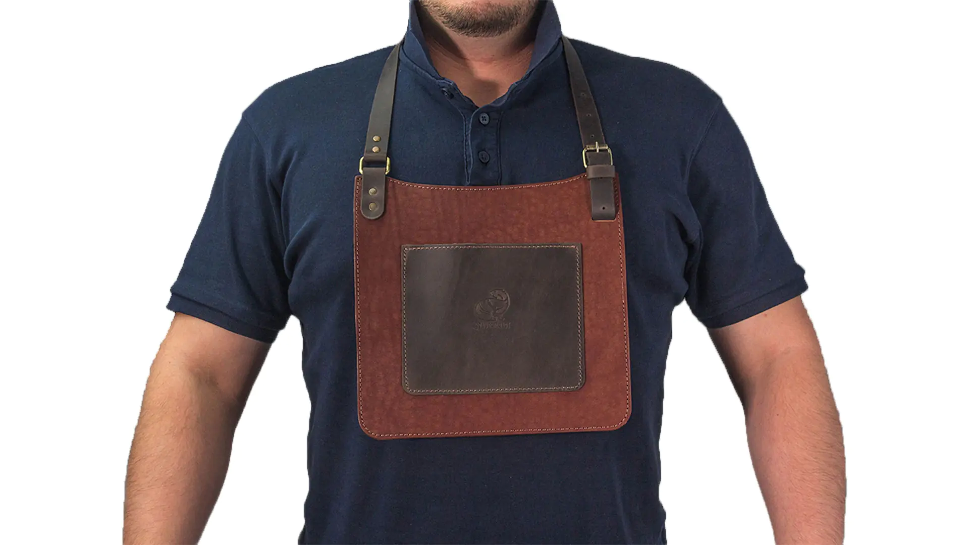 Protezione per il petto in pelle marrone BEAVERCRAFT Protezione per il petto in pelle marrone BEAVERCRAFT