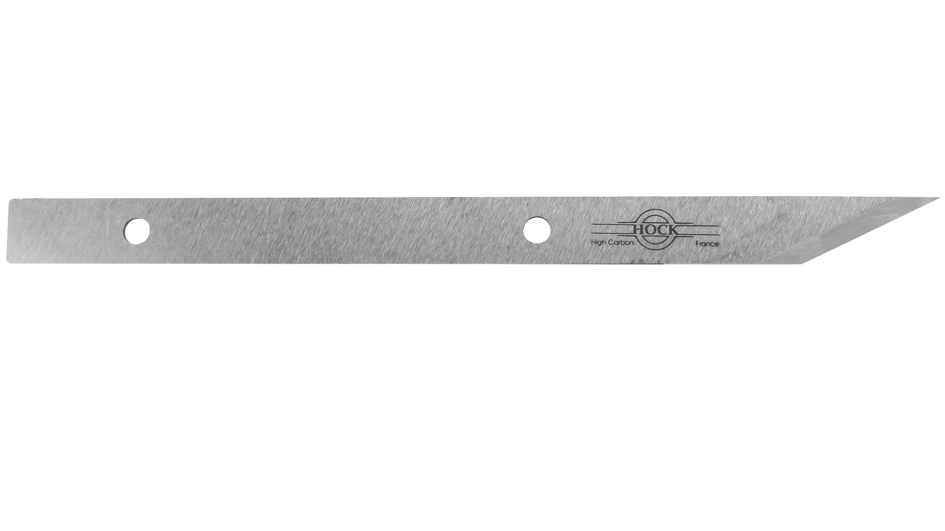 Coltello fine e appuntito 1/16 x 1/2 x 7 inch punta =25 gradi smusso = 20 gradi HOCK