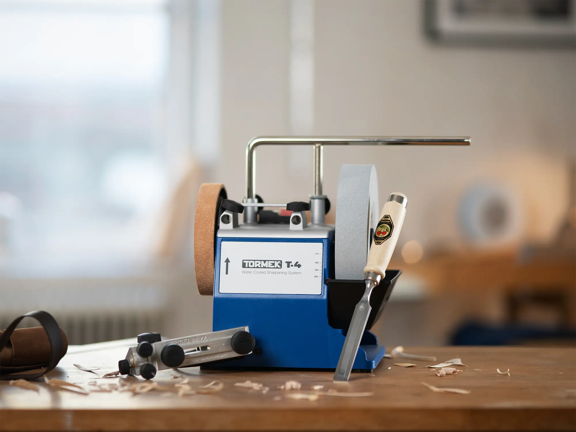 TORMEK T4 + SE-77 + Kirschen Scalpello a umido Edizione speciale Autunno 2025