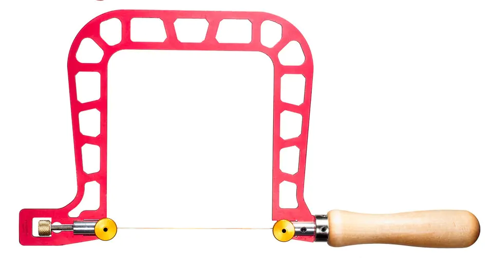 Sega da traforo con tensione lama mediante vite altezza (5 inches) - 125 mm KNEW CONCEPTS