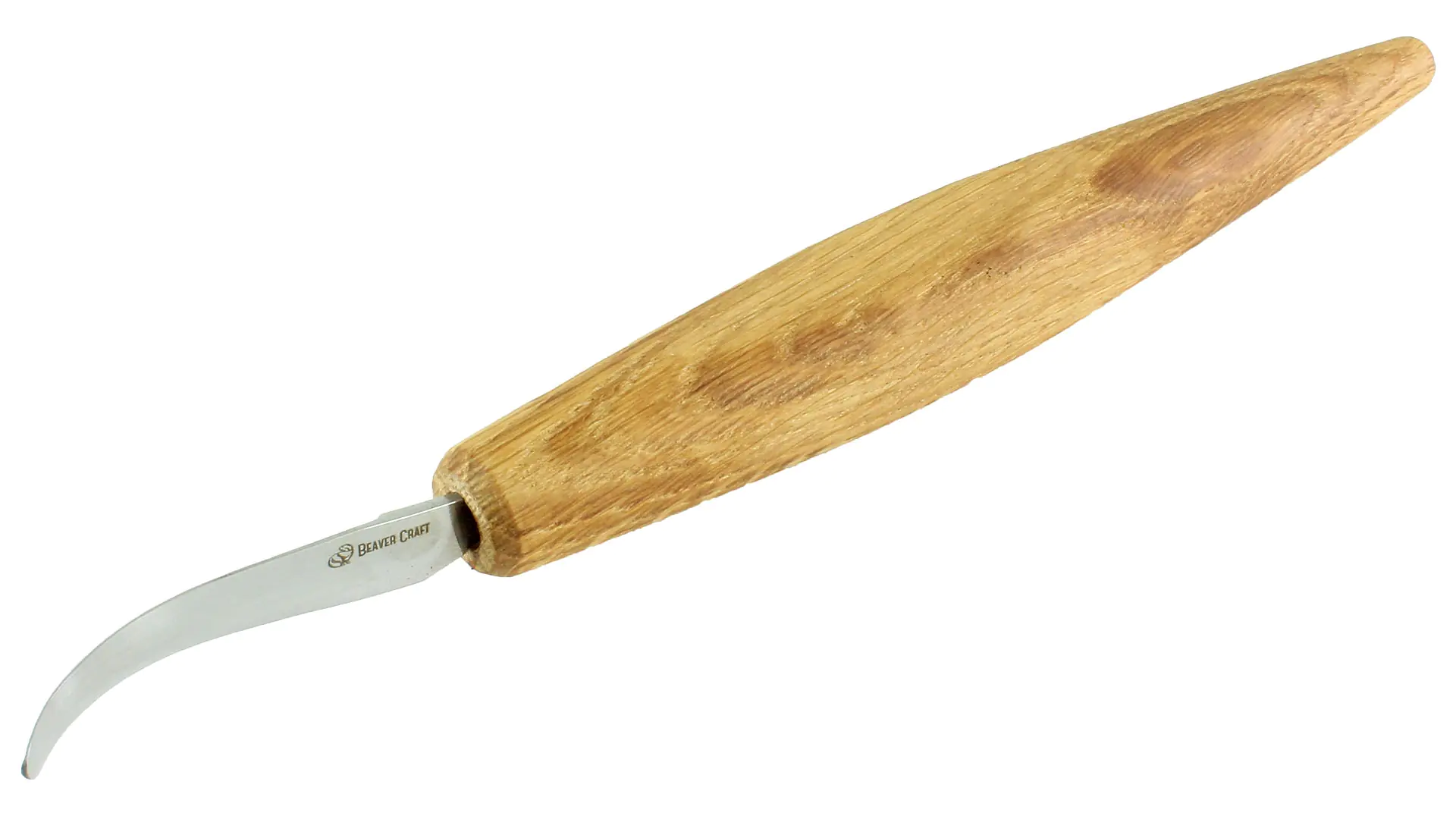 Coltello da intaglio leggermente curvo SK4S BEAVERCRAFT