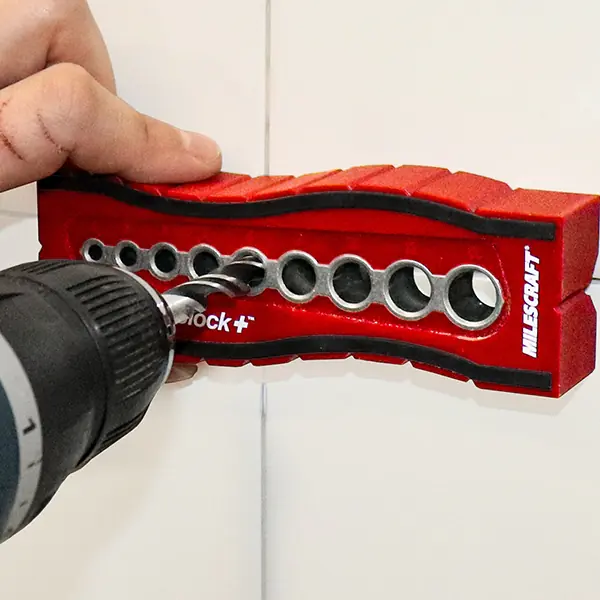 Guida per trapano DrillBlock+ MILESCRAFT