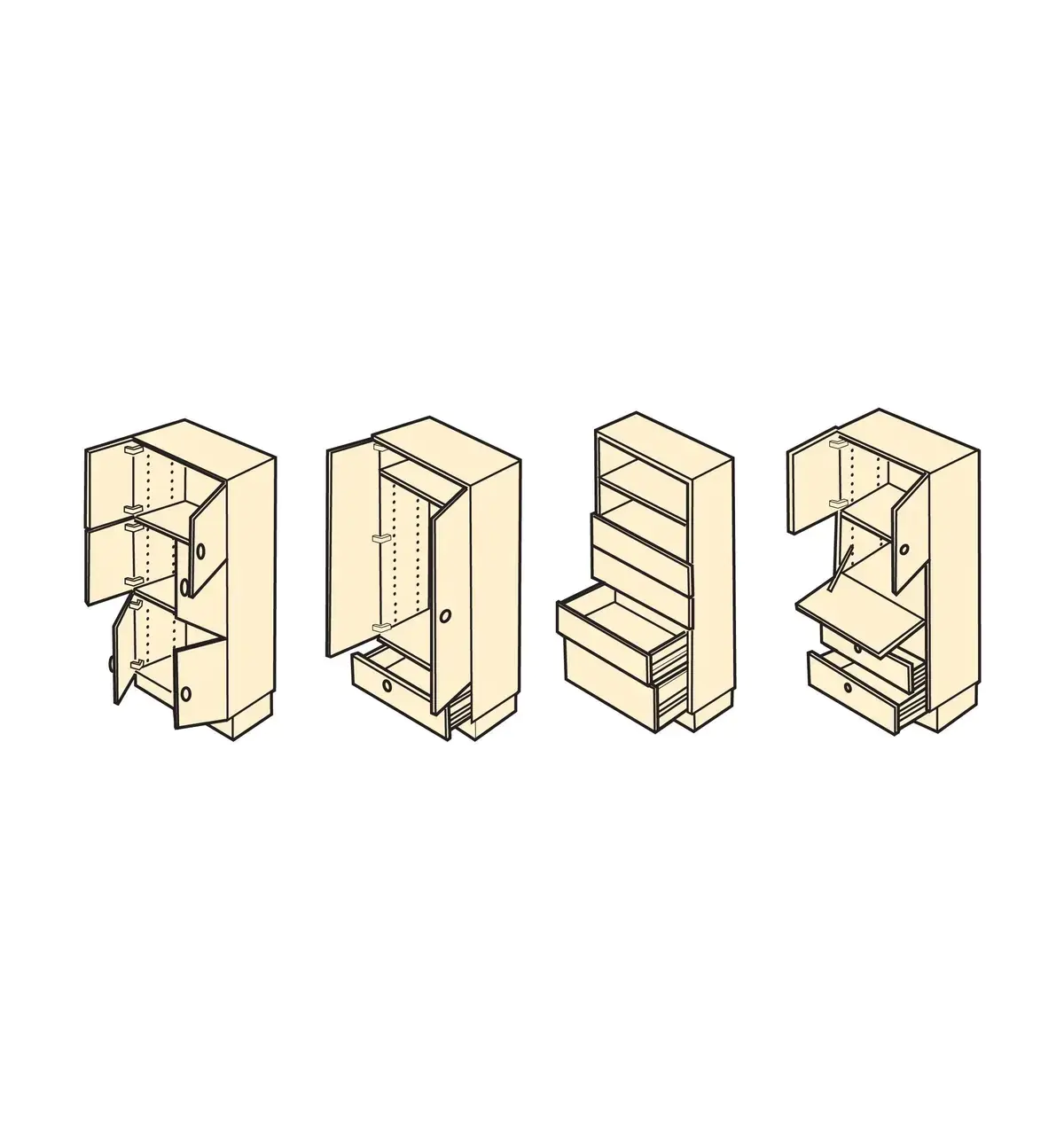 Sistema per mobili (Cabinetmaking System) 32 Deluxe VERITAS