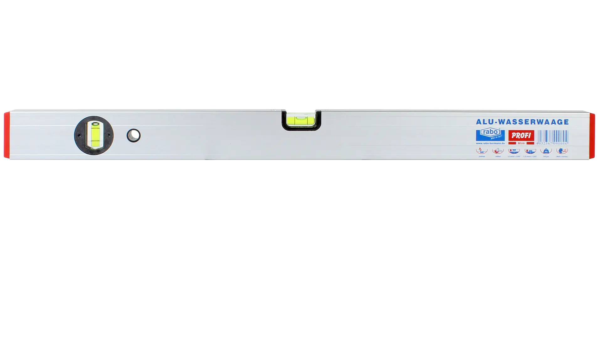 Livella in aluminio 100 cm RABO