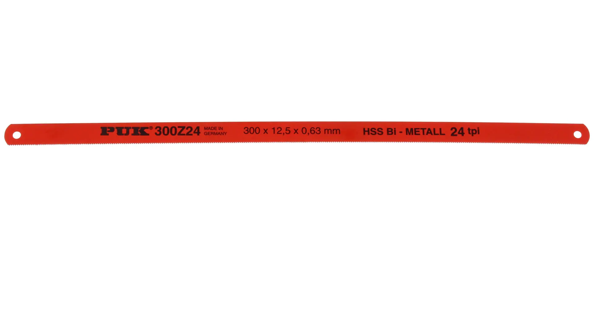 Lame per seghetto PUK - Dimensioni 300 x 12,5 x 0,63 mm