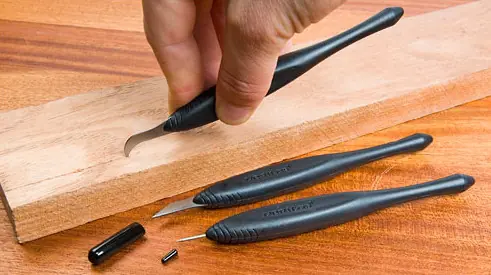 Utensile per incisione da sagoma (Template Groove Cutter) con lama da 0.64 mm VERITAS Utensile per incisione da sagoma (Template Groove Cutter) con lama da 0.64 mm VERITAS
