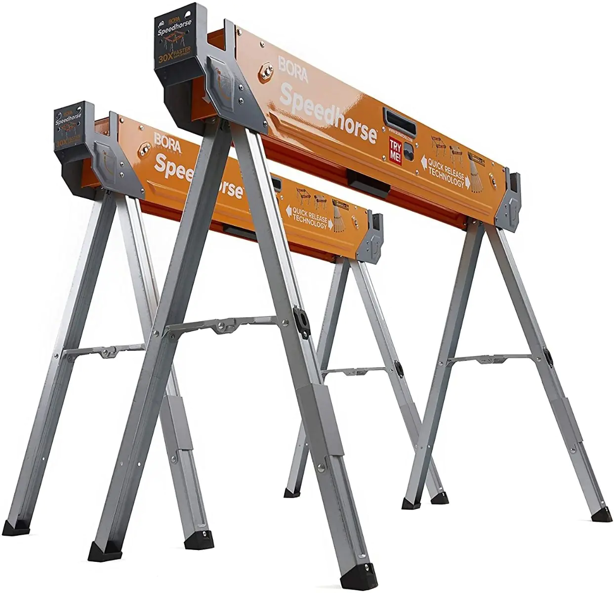 Set di 2 Cavalletti da lavoro “Speedhorse” PM-4500 BORA