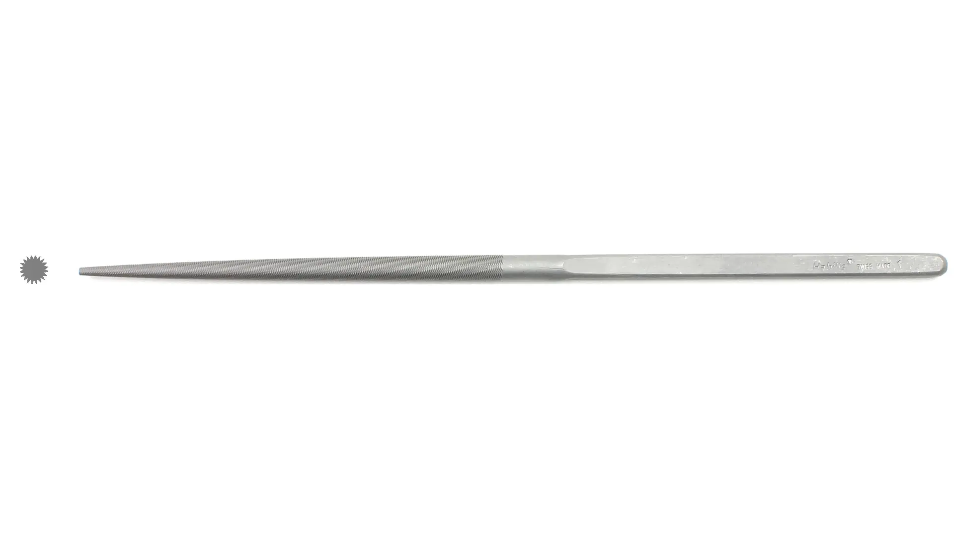 HABILIS lima di precisione rotondo taglio svizzero 1 215x6,5 mm