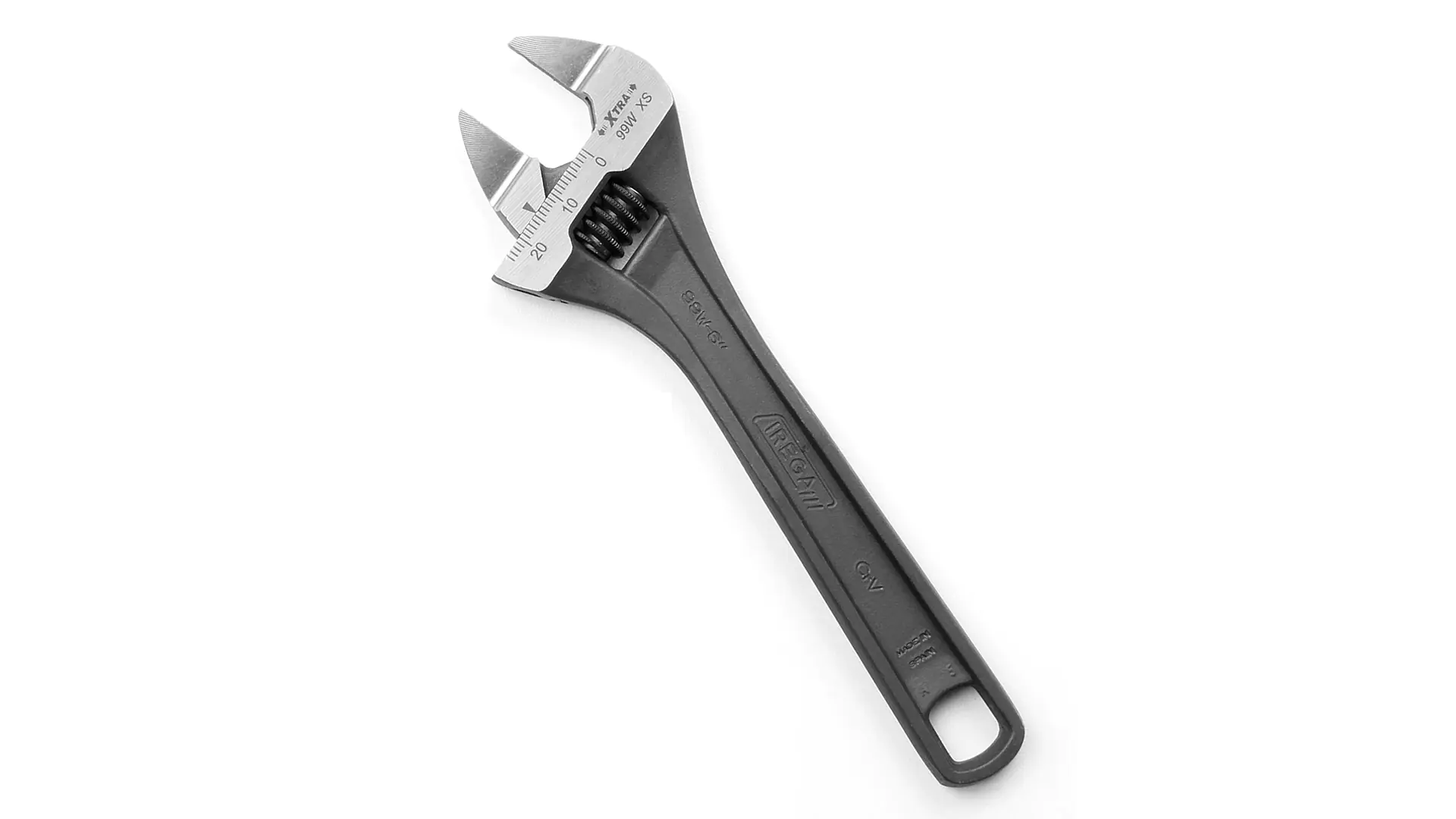 Chiave regolabile 99WXS-LT-F apertura 24mm lunghezza 161mm slim jaws 2.5mm superfice fosfatata IREGA