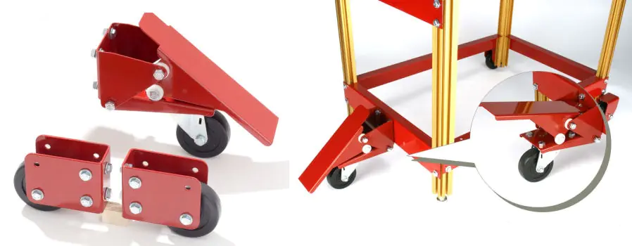 INCRA Kit di 4 ruote per struttura