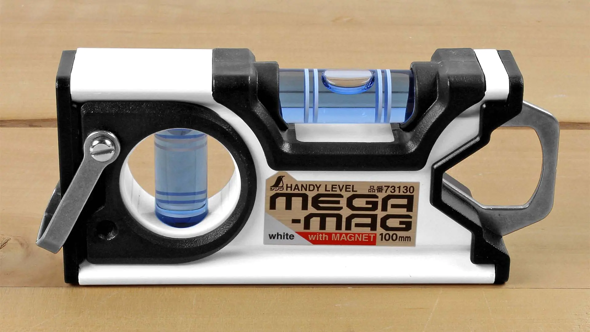 Handy Level MEGA-MAG with Magnet with 2 Vials Length=100mm Handy Level MEGA-MAG with Magnet with 2 Vials Length=100mm