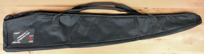 Sega musicale FELDMANNS lunghezza lama 960 mm larghezza lama 40-180 mm,  spessore lama 0,8 mm con borsa Sega musicale FELDMANNS lunghezza lama 960 mm larghezza lama 40-180 mm,  spessore lama 0,8 mm con borsa