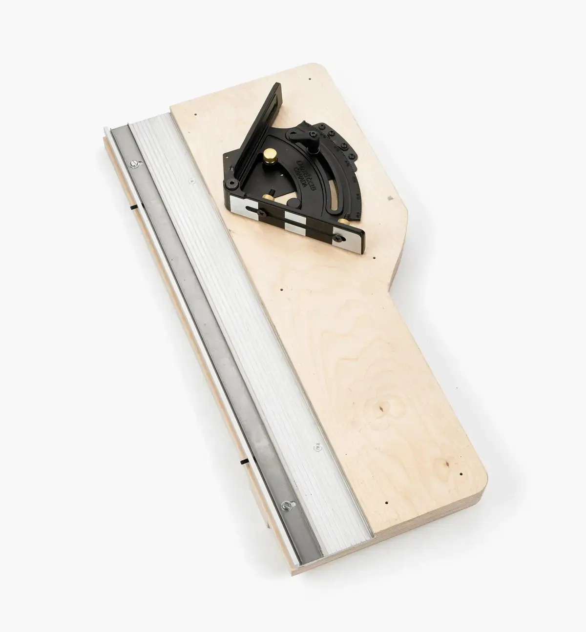 Shooting Board with Fence and Track for Left Handers VERITAS