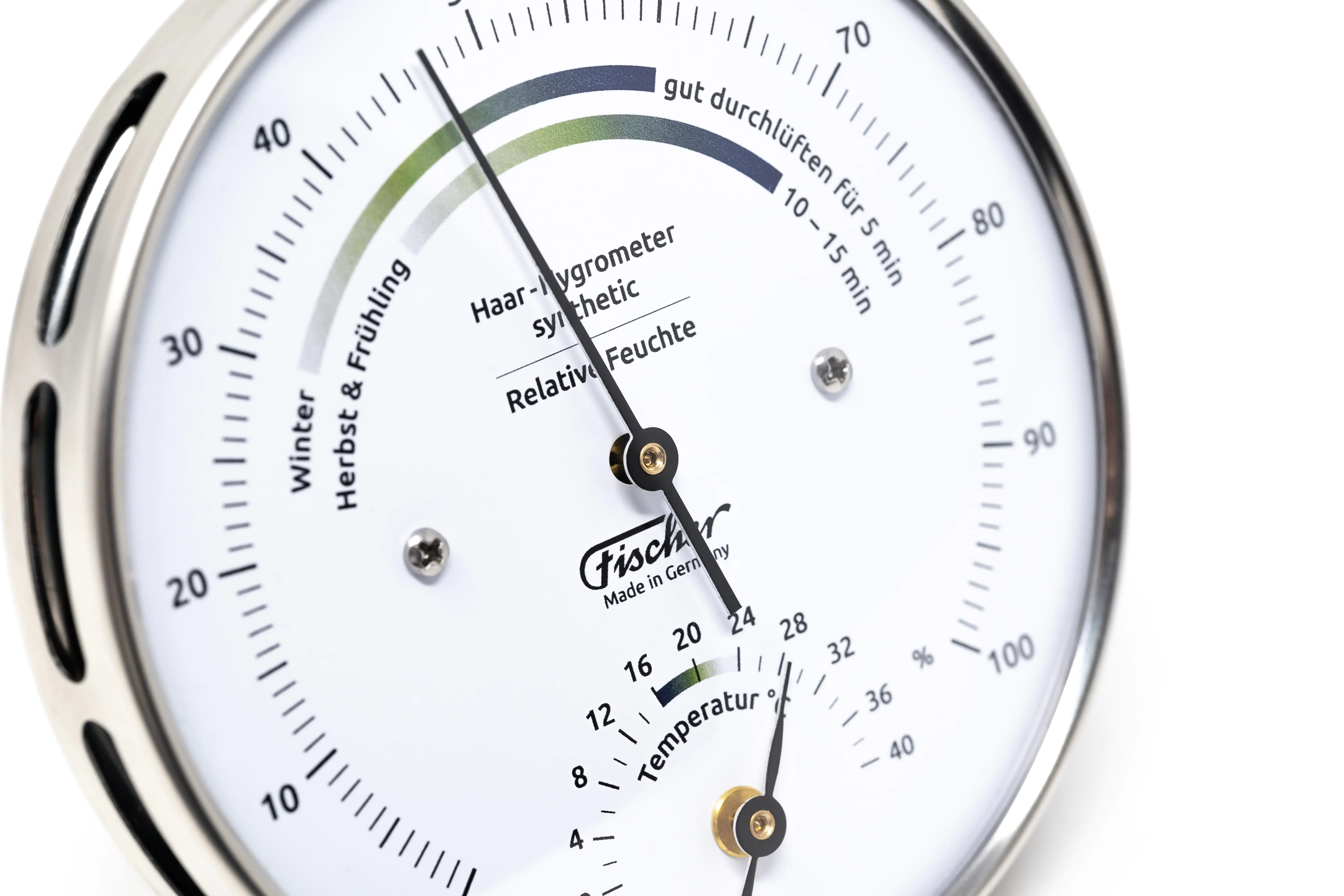 FISCHER Misuratore climatico per interni - Temperatura e umidità