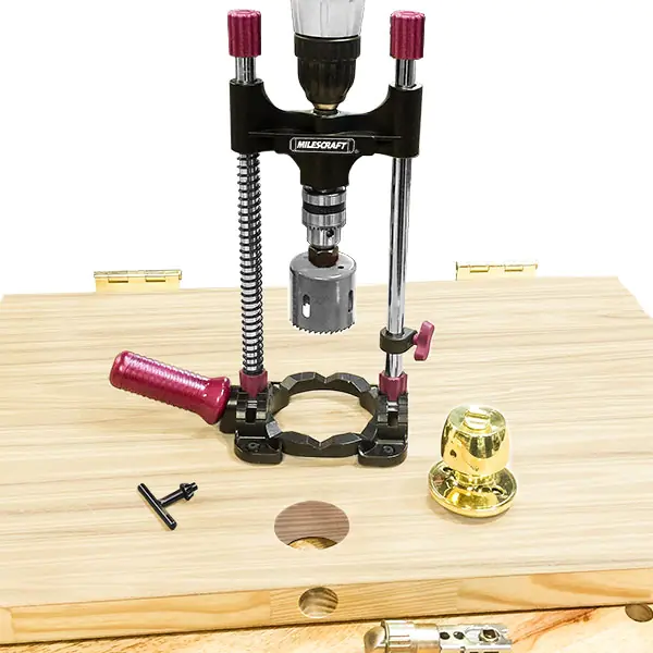 Supporto per foratura DrillMate (perno esagonale e mandrino) MILESCRAFT Supporto per foratura DrillMate (perno esagonale e mandrino) MILESCRAFT