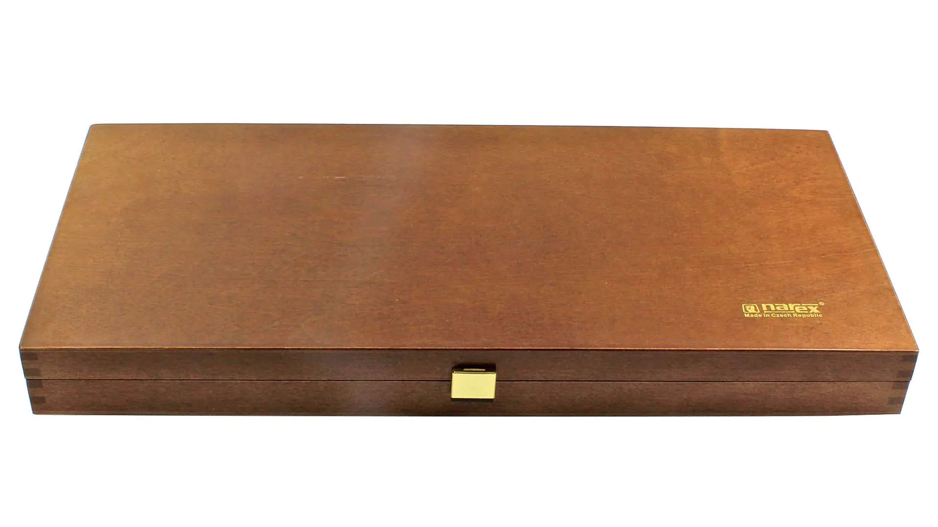 Set di 5 sgorbie HSS in cassetto di legno NAREX Set di 5 sgorbie HSS in cassetto di legno NAREX