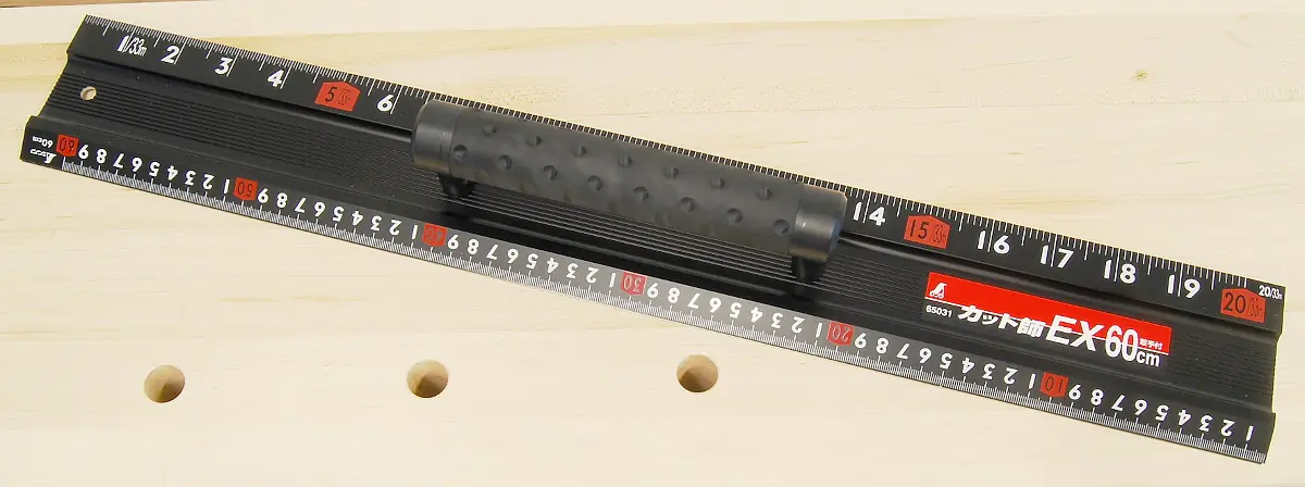 SHINWA Righello da taglio - con maniglia