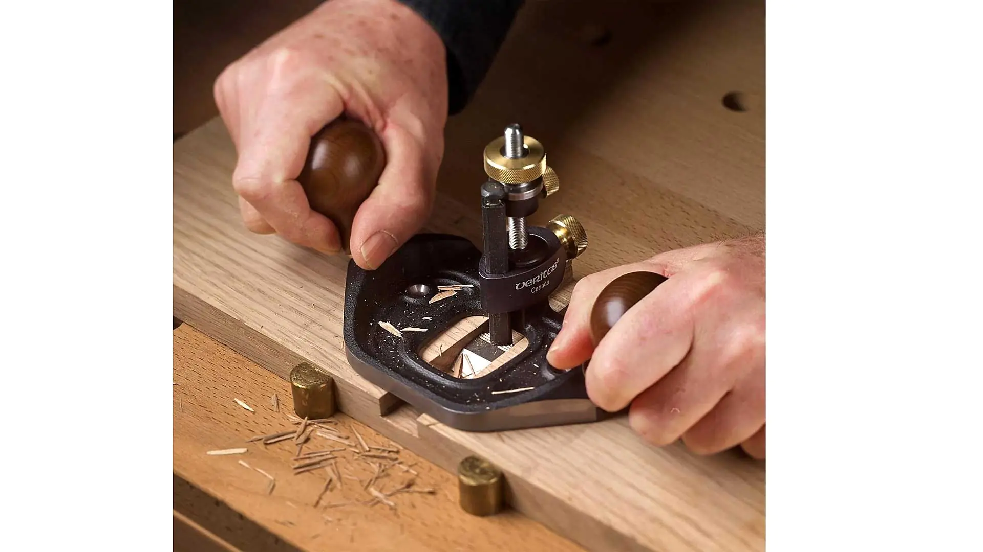 Pialla Router Plane con 2 taglienti VERITAS Pialla Router Plane con 2 taglienti VERITAS