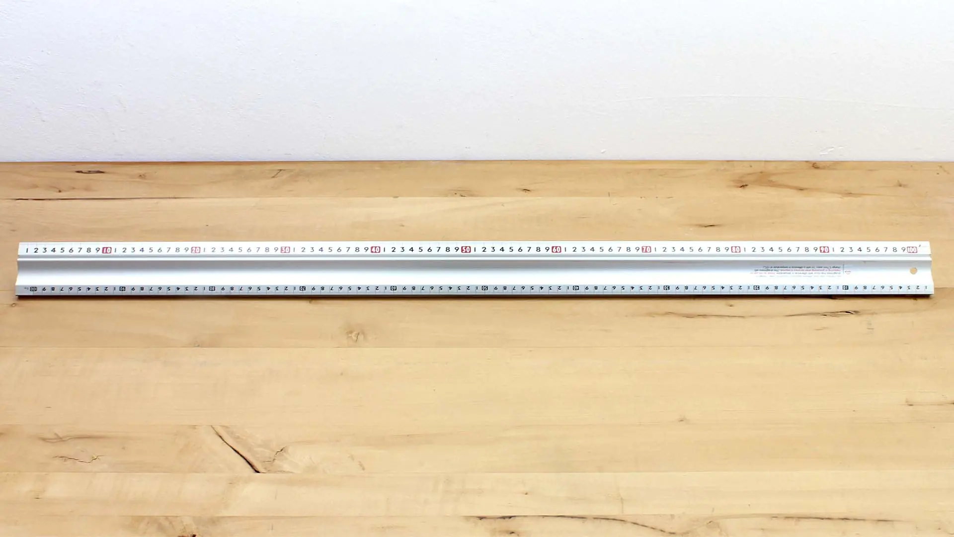 Riga per tagli - senza manico 100 cm SHINWA Riga per tagli - senza manico 100 cm SHINWA