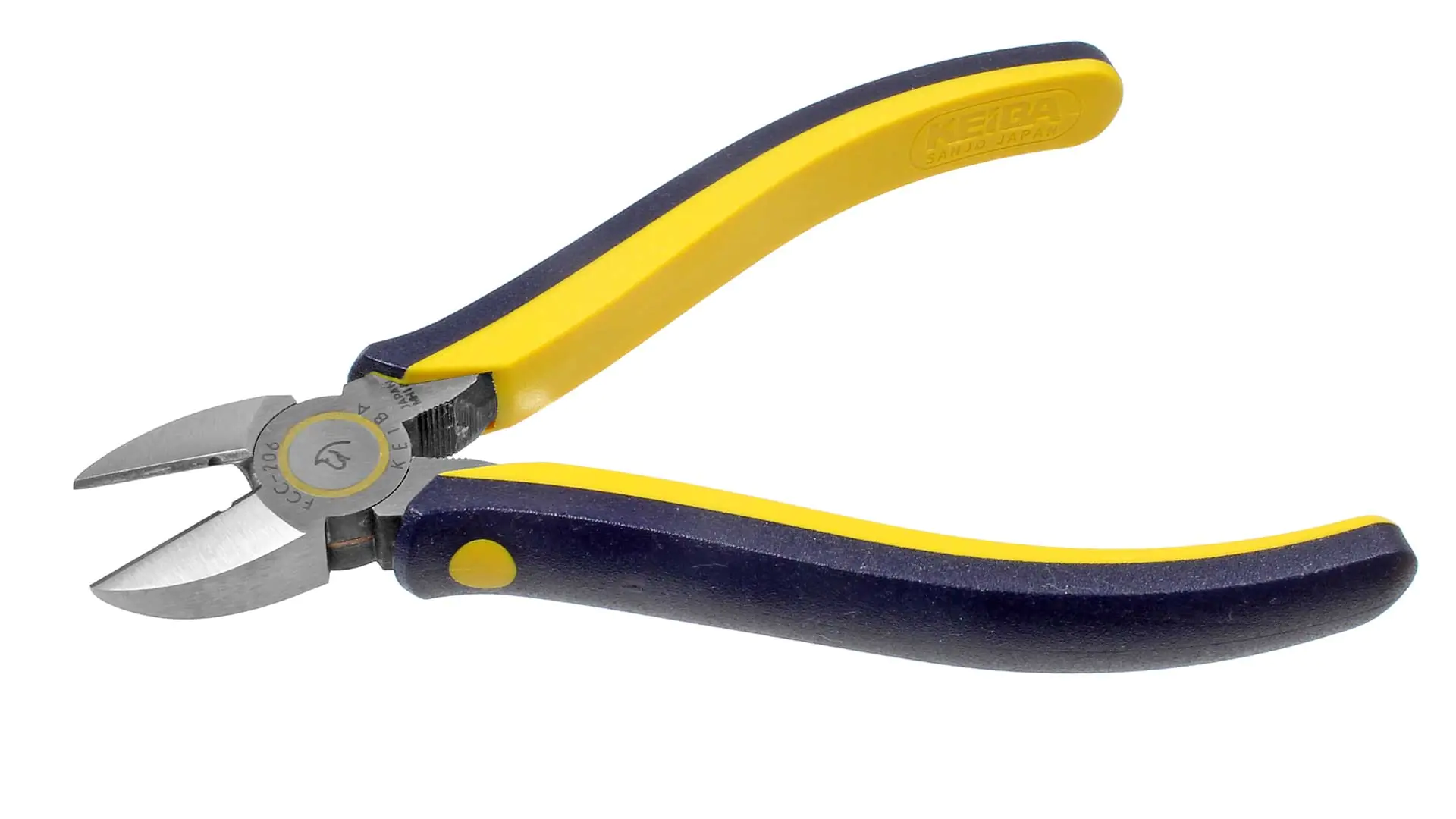 Tronchese laterale lucidato manico a 2 componenti lunghezza totale 163 mm High Grade Series KEIBA Tronchese laterale lucidato manico a 2 componenti lunghezza totale 163 mm High Grade Series KEIBA