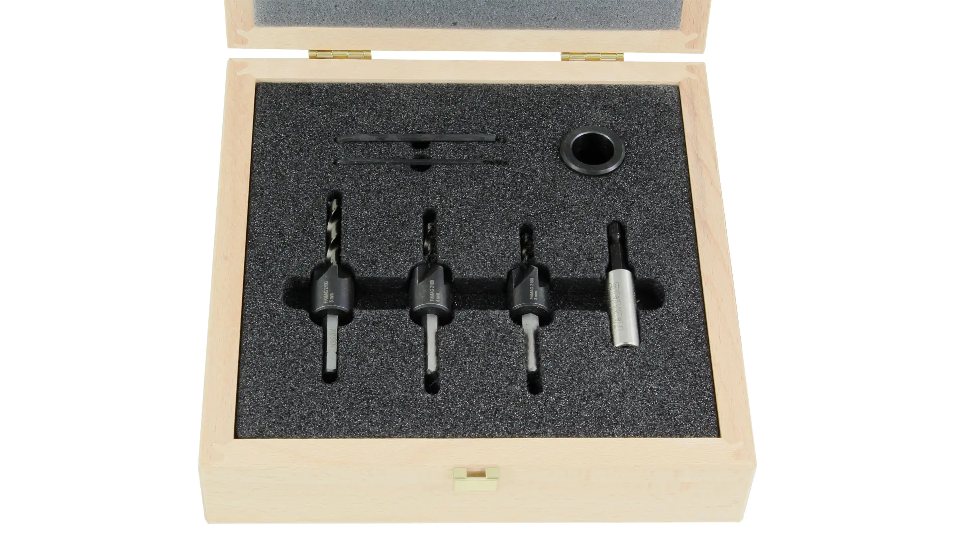 Set di 3 svasatore a innesto con alberino esagonale HSS 3-4-5 mm FAMAG