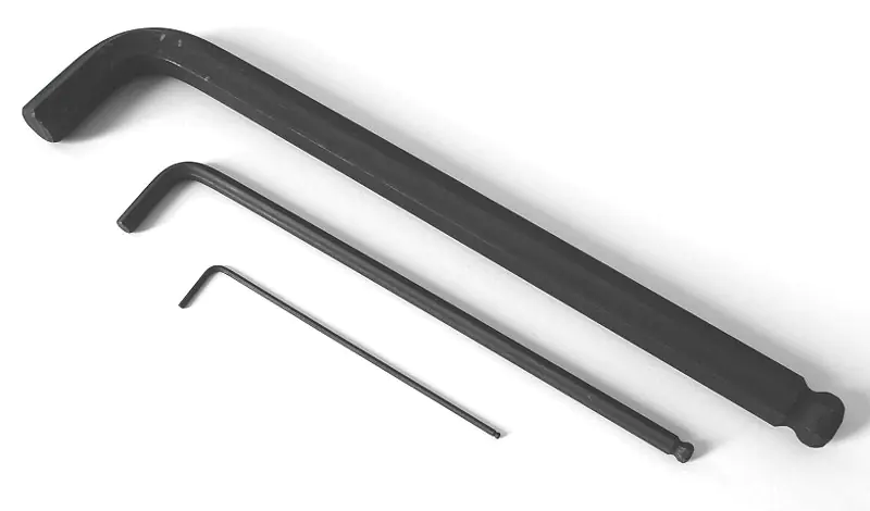 Chiave Allen 1/16 inch BlackLaser WERA