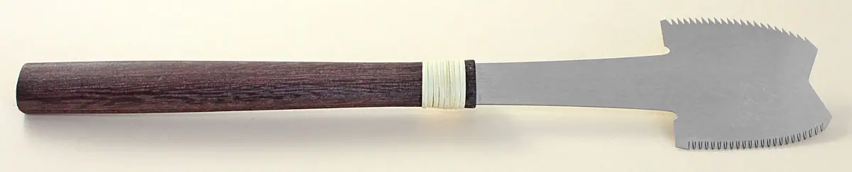 Azebiki Nokogiri - seghe giapponese per tagli ciechi lama 60mm HISHIKA