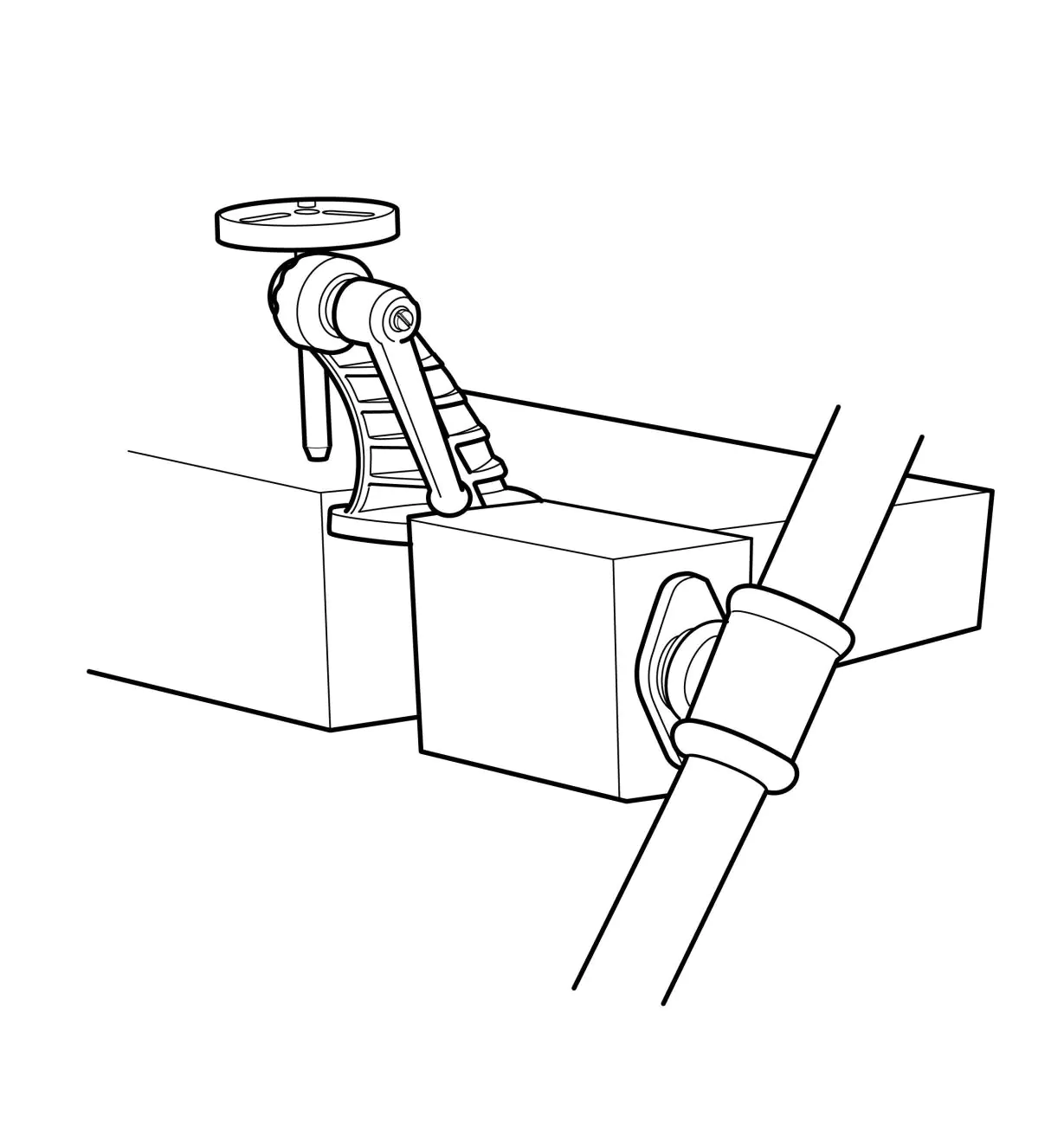 Morsa da banco per scultore VERITAS Morsa da banco per scultore VERITAS
