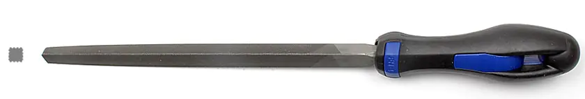 Lima quadrata con manico ergonomico taglio 2 lunghezza taglio 200 mm AJAX