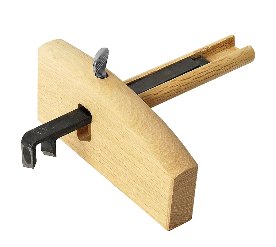 Kama-Keshiki - Graffietto per mortase con asta in palissandro e inserto in ebano con due aste e lame in acciaio bianco TAKAKATSU Kama-Keshiki - Graffietto per mortase con asta in palissandro e inserto in ebano con due aste e lame in acciaio bianco TAKAKATSU