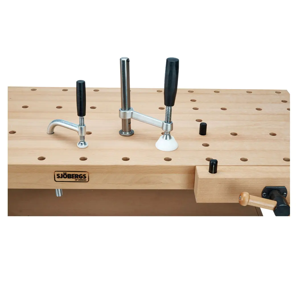 Banco di lavoro Nordic Pro 1400 lunghezza totale 1424 mm lunghezza piastra 1295 mm SJOEBERGS